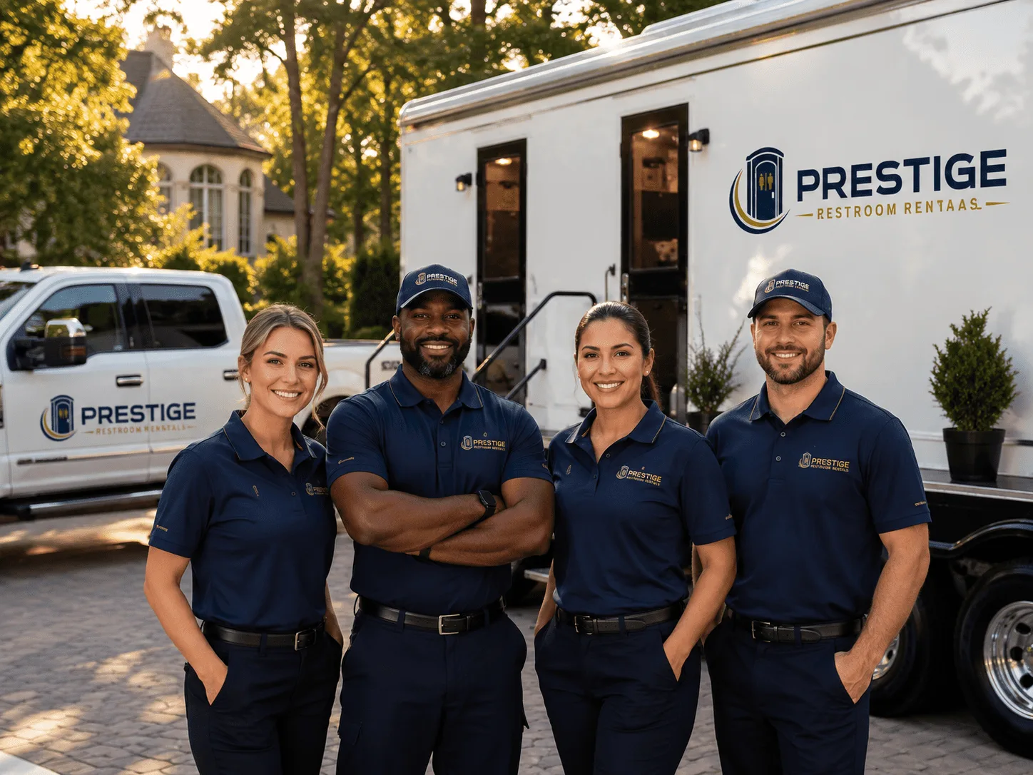 Trusted Luxury Portable Restrooms company in Covington, OH